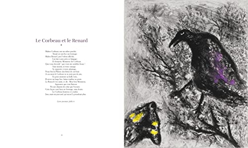 Les Fables de La Fontaine illustrées par Chagall. Version grand format