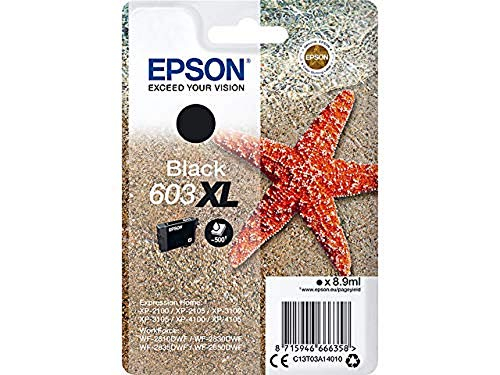 Epson approprié pour XP2100 Encre 603XL N Noir L 8,9 ML