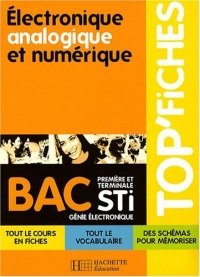 Electronique, analogique et numérique, Bac STI génie électronique