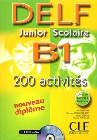 Nouveu DELF Junior scolaire - Niveau B1 - Livre + CD