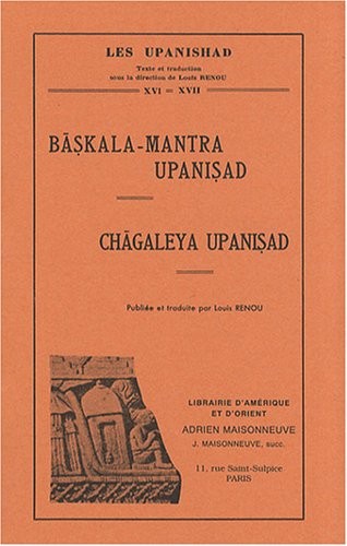 Upanishad, tome 16