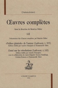 Oeuvres complètes : Volume I-II,