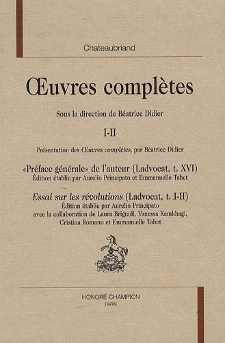 Oeuvres complètes : Volume I-II,