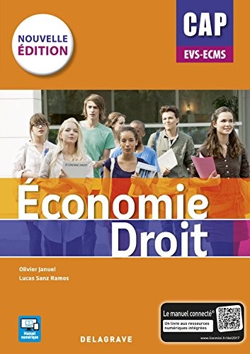 Economie Droit 1re et 2e années CAP EVS et ECMS - Pochette élève