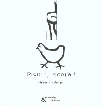 Picoti, picota ! Décor à colorier