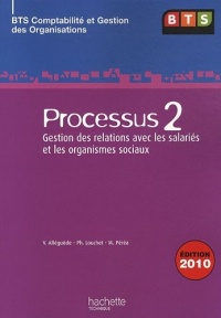 P2 Relations avec les salariés et les organismes sociaux, BTS CGO, Livre élève, éd. 2010
