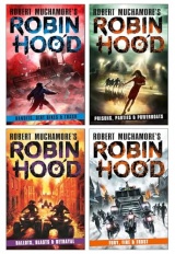 Robin Hood Series Volume 6-9 by Robert Muchamore 4 Books Collection Set (Bandits, Dirt Bikes & Trash, Prisons, Parties & Powerboats, Ballots, Blasts & Betrayal And Fury, Fire & Frost)