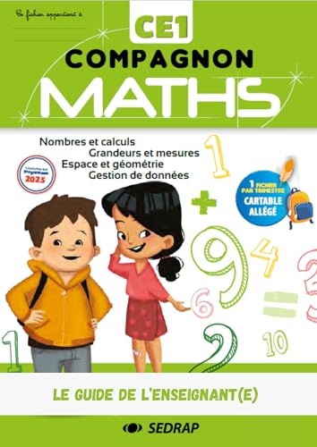 COMPAGNON MATHS CE1 - GUIDE - ED. 2025