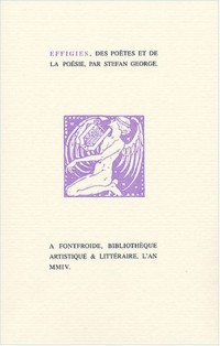 Effigies, des poètes et de la poésie