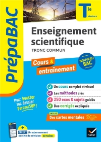 Prépabac Enseignement scientifique Tle générale - Bac 2024: nouveau programme de Terminale