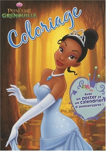 La Princesse et la Grenouille Coloriage