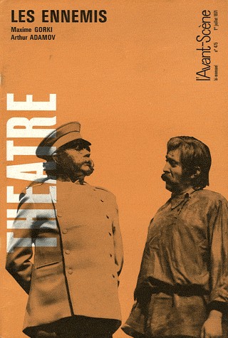 L'Avant-scène théâtre, N° 475, 1er juillet : Les ennemis