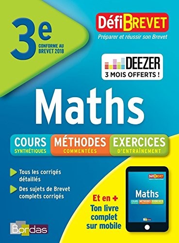 Defibrevet maths brevet troisième