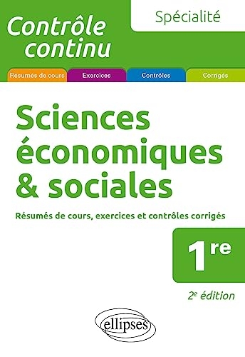 Spécialité Sciences économiques et sociales - Première: 2e édition