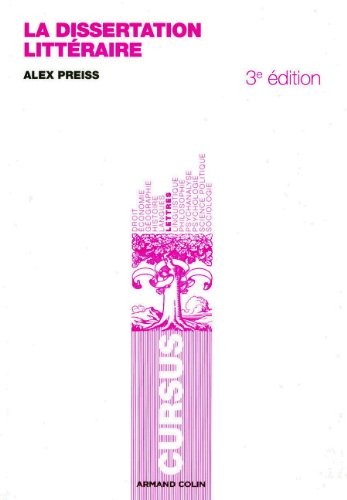 La dissertation littéraire