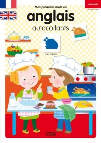 Mes Premiers Mots en Anglais-Autocollants : la Cuisine - De 3 à 5 ans