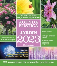 Agenda Rustica du jardin 2023