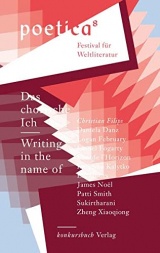 Das chorische Ich - Writing in the name of: Poetica 8