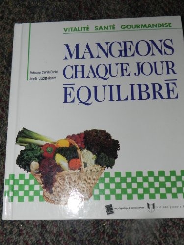 Mangeons chaque jour équilibré