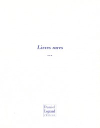 Livres rares : Tome 1