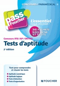 Pass'Foucher - Concours IFSI - AP - Ortho Tests d'aptitude 2e édition