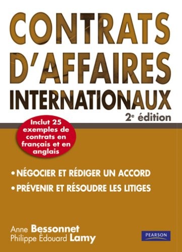 Contrats d'affaires Internationaux 2e ed.
