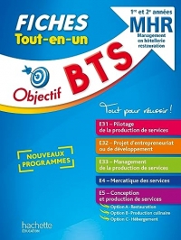 Objectif BTS MHR - Fiches Tout-en-un (1re et 2e années)