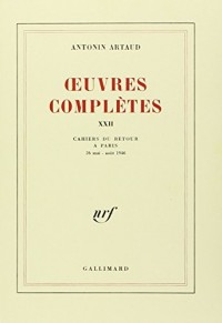 Oeuvres complètes, t. XXII. Cahiers de Rodez