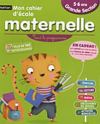 CAHIER ECOLE MATERNELLE GS 5-6