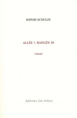 Allée 7, rangée 38