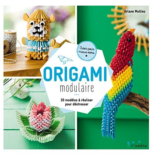 Origami modulaire : 20 modèles à réaliser pour déstresser - Créer pour mieux vivre