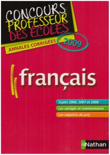 ANNALES CORRIGES DU CRPE-FRANC