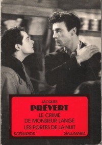 Le crime de Monsieur Lange : les portes de la nuit : scénarios