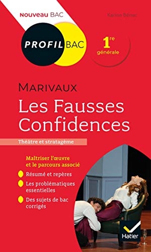 Les fausses confidences, Marivaux : Bac 1re générale