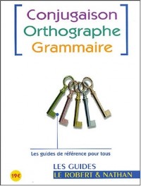 Coffret Robert & Nathan : Conjugaison - Orthographe - Grammaire