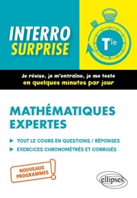 Mathématiques expertes - Terminale - Nouveaux programmes