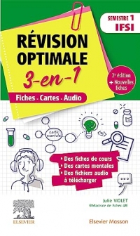 Révision optimale 3 en 1 _ Semestre 1 IFSI: Fiches-Cartes-Audio