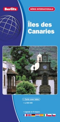 Carte internationale Berlitz, numéro 681003: Iles des canaries