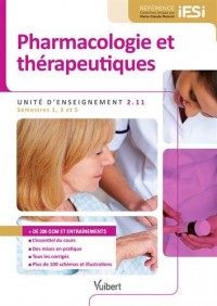 Diplôme d'État infirmier - UE 2.11 Pharmacologie et thérapeutiques - Semestres 1, 3 et 5
