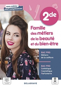 Famille des métiers de la beauté et du bien-être, 2de Bac Pro ECP et Métiers de la coiffure (2021) - Pochette élève (2021)