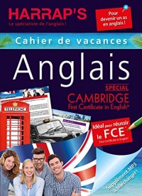 Harrap's Cahier de vacances anglais adultes sp Cambridge