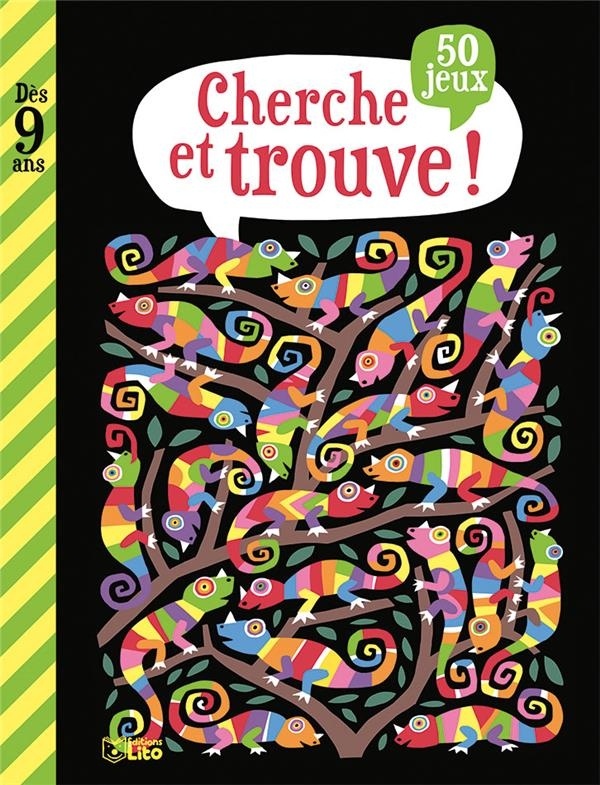Mon grand livre de jeux: Cherche et trouve ! Dès 9 ans