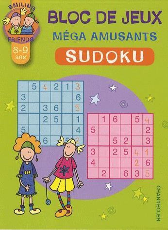 Bloc de jeux méga amusants Sudoku : 8-9 ans