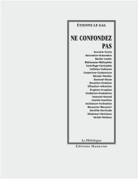 Ne confondez pas : Etude de paronymes