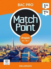Match Point - Anglais 1re, Tle Bac Pro (2023) - Pochette élève