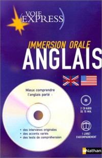 Voie express - Immersion orale : Pack Anglais