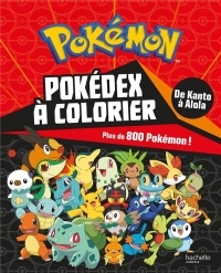 Pokémon - Pokédex de Kanto à Alola à colorier