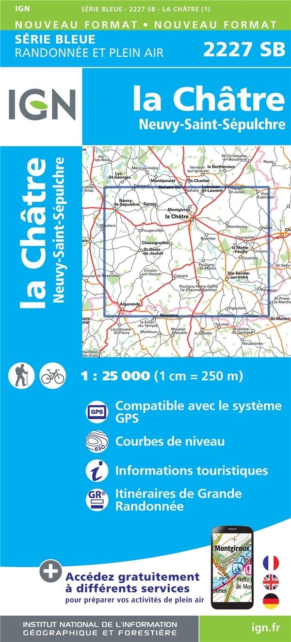 2227SB LA CHATRE-NEUVY-ST-SEPULCHRE