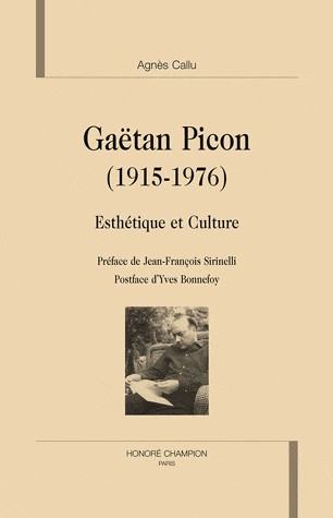 Gaetan Picon (1915-1976) : Esthétique et culture