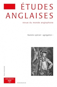 Etudes anglaises - n 4/2025 - numero special agregation